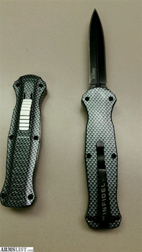 ARMSLIST - For Sale: Benchmade Infidel (Clone) OTF Automatic Knife With ...