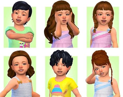 the sims 4 toddler hair download - bearartillustrationdrawing