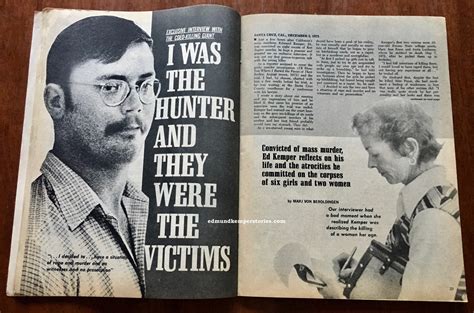 1974 Interview Archives - Edmund Kemper Stories