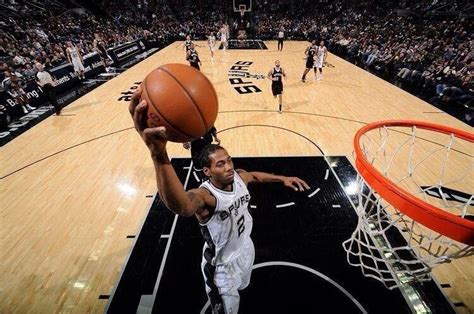 Kawhi Leonard emotionless dunk : r/photoshopbattles