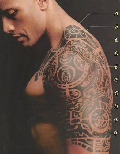 Dwayne Johnson “The Rock” Tattoos - Memory Lane Tattoo Studio Singapore ...