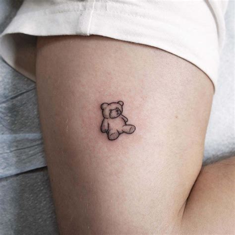 100 Lovable Teddy Bear Tattoo Designs with Meanings and Ideas - Body ...