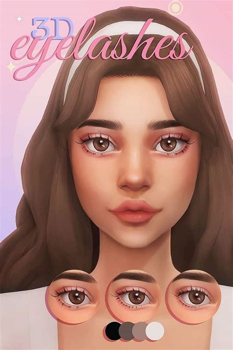 21+ Sims 4 Eyelashes CC: 2D Lashes, 3D Options & More - We Want Mods