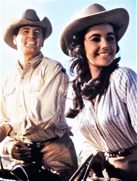 Rock Hudson & Elizabeth Taylor In The Movie Giant | エリザベス