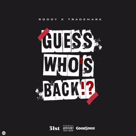 Stream Guess Who's Back by Roddy31st | Listen online for free on SoundCloud