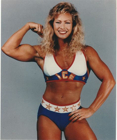 LORI FETRICK 8X10 COLOR PHOTO ICE FROM AMERICAN GLADIATORS TV SHOW 1990 ...