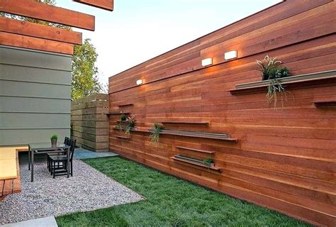 25 Privacy Fence Ideas For Backyard - Modern Fence Designs