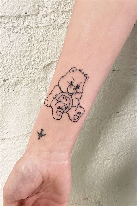 Ephemeral Tattoo ® Vintage Care Bear Tattoo in 2022 | Care bear tattoos ...