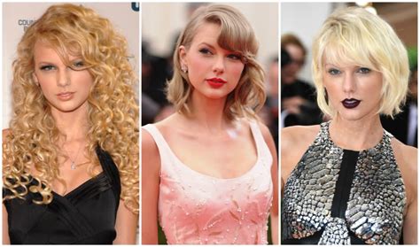 Taylor Swift’s beauty evolution, from curly hair princess to platinum ...