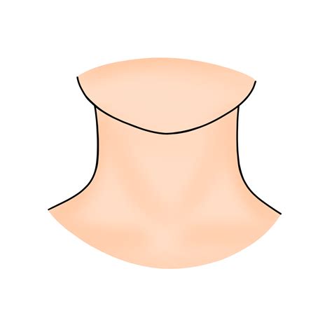 neck human body part cartoon illustration 23208847 PNG