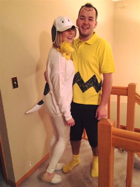 Charlie Brown and Snoopy couples Halloween costume | Halloween costumes ...