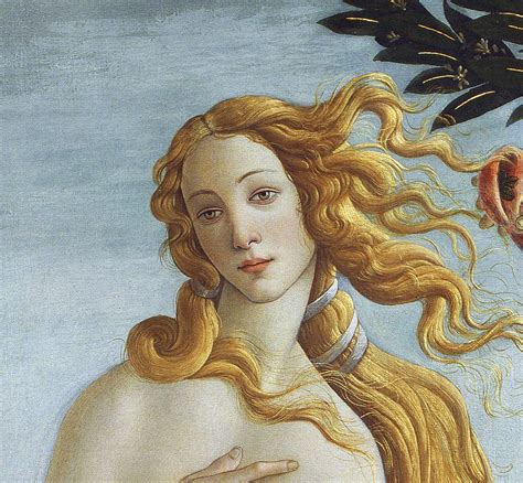 Detail From The Birth Of Venus, Circa 1485 Painting by Sandro ...