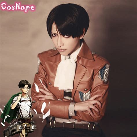 Levi Ackerman Cosplay Wig Attack on Titan – OTAKUSTORE