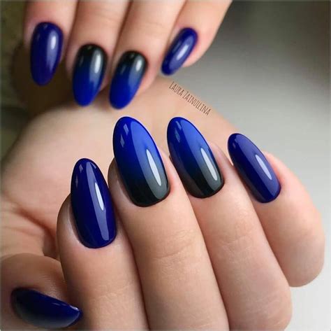 40 Royal Blue Nails Ideas you should try this year