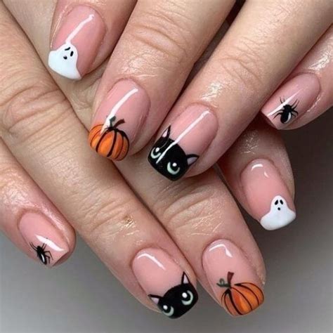 50 Spooky Halloween Nails You Need To Try! | Holloween nails, Halloween ...