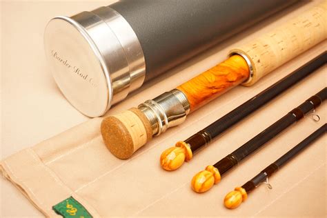 Barder Rod Co 10' #6-weight 4-piece carbon fibre fly rod. - The Edward ...