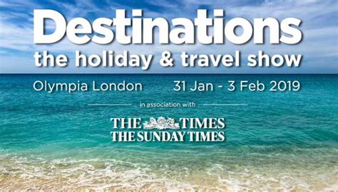 "The" Holiday & Travel Show - Destinations 2019 - Travel & Leisure Group