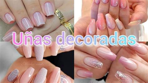 UÑAS DECORADAS 2023 ELEGANTES y SENCILLAS / UÑAS de MODA DECORADAS ...