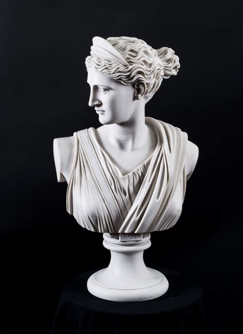 Stunning Marble Bust Diana in 2020 | Marble bust, Classic sculpture ...