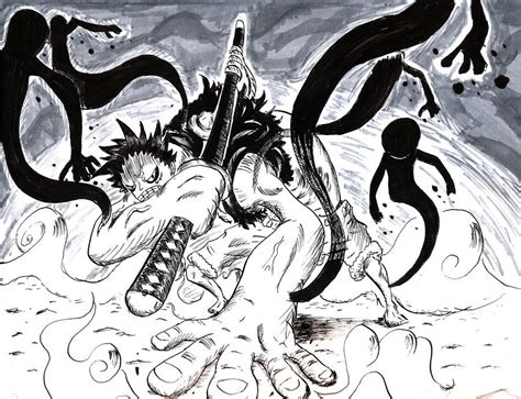 Nightmare Luffy by HiroyValesti | Art story, Luffy, One piece manga