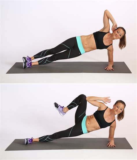 How to Do Side Plank Crunches | POPSUGAR Fitness