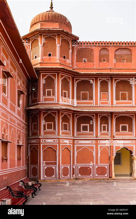 City Palace, a palace complex in Jaipur, Rajasthan, India. It was the ...