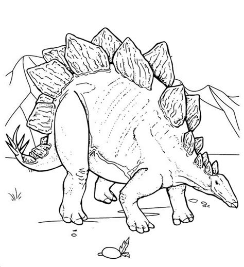 18 Fascinating Stegosaurus Coloring Pages for Kids and Adults ...