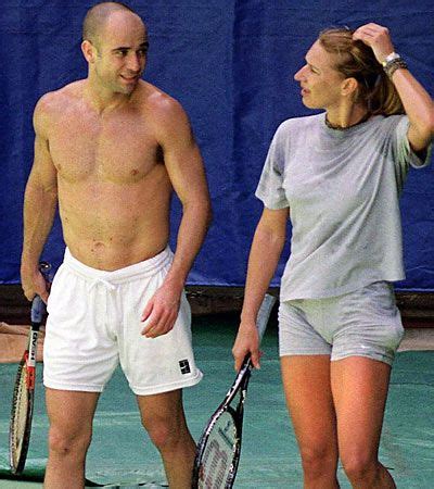 Andre Agassi & Steffi Graf | Steffi graf, Andre agassi, Tennis champion