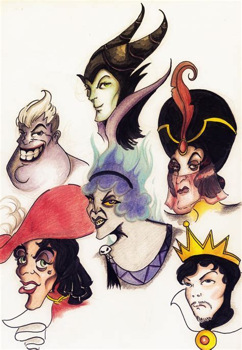 Disney Villains Gender Bender by HappyHaunter on DeviantArt