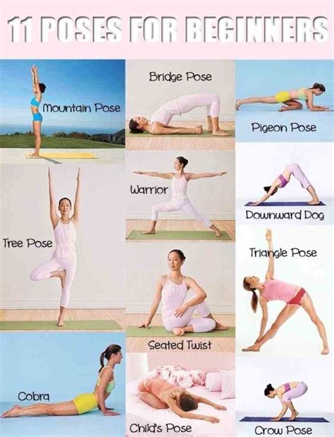 Poses yoga poses is a comprehensive list of postures and asanas - Work ...