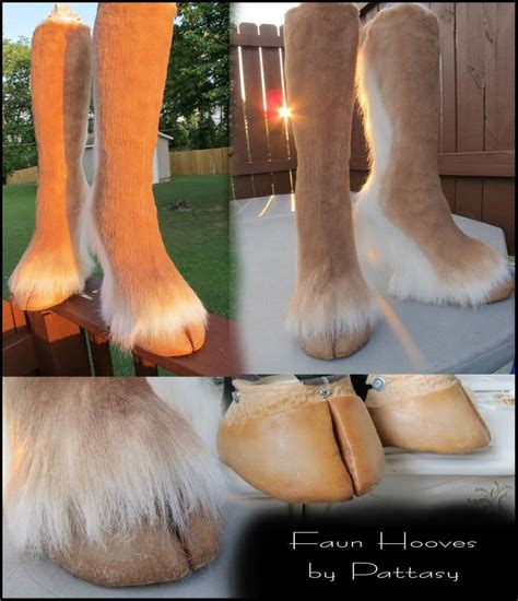 Faun hooves hoof boots by pattasy on DeviantArt | Cosplay diy, Cosplay ...