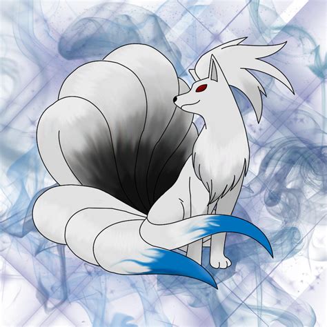 Shiny Ninetales by middy399 on DeviantArt