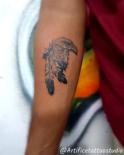 Native American Eagle Tattoo