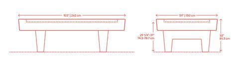 8 Foot Billiards | Pool Table Dimensions & Drawings | Dimensions.Guide