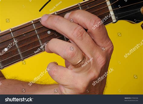 Finger Position G Major Guitar Chord Stock Photo 57592336 | Shutterstock