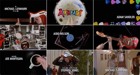 Airheads (1994) — Art of the Title