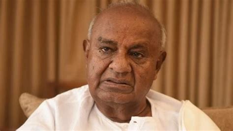 Former PM HD Deve Gowda skips Rajya Sabha proceedings due to illness ...