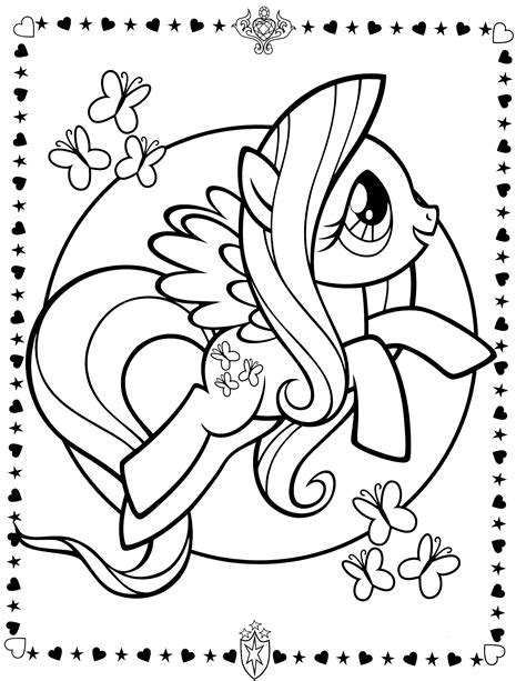 My Little Pony Coloring Pages Pdf at GetDrawings | Free download