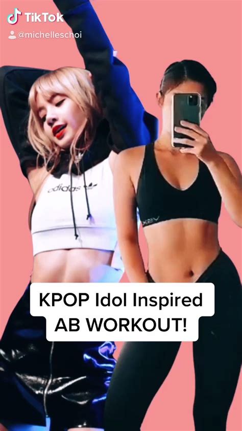 KPOP IDOL AB WORKOUT! [Video] | Leg workout routine, Girl workout ...