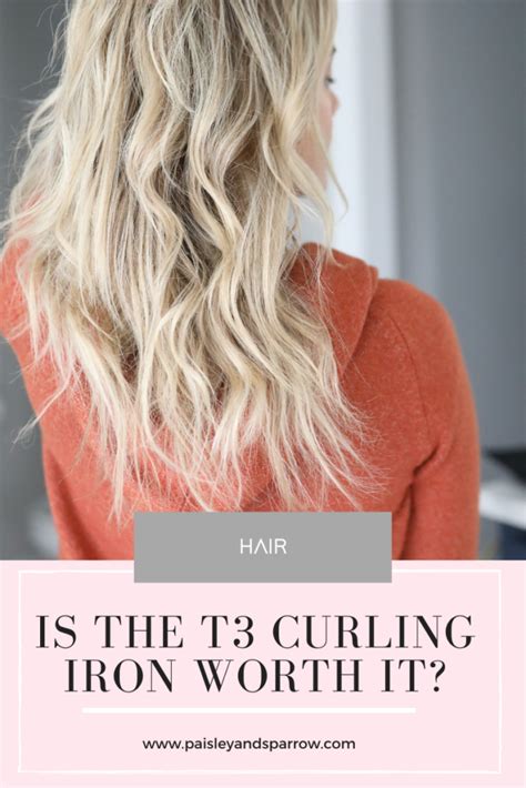 T3 Curling Wand Review: Is it Worth It? - Paisley & Sparrow