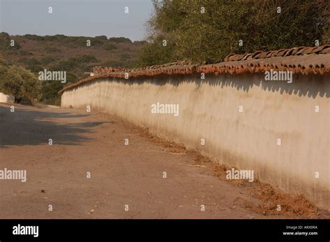 Old Adobe Wall Stock Photo - Alamy