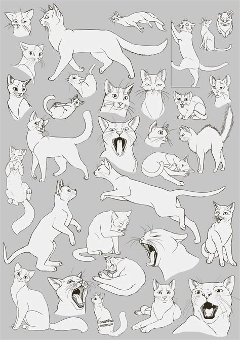 Free Art: Cats Cats Cats! by aThousandPaws on deviantART | Animal ...