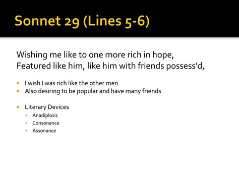 PPT - William Shakespeare – Sonnet 29 PowerPoint Presentation, free ...