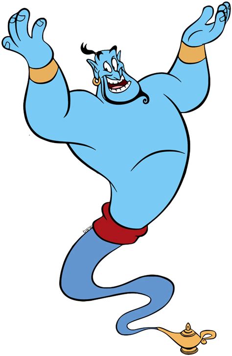 Aladdin's Genie Clip Art (PNG Images) | Disney Clip Art Galore