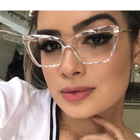 Fashion square glasses frames women trending styles brand comfortable ...