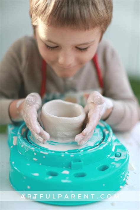 Why We Love this Kids Pottery Wheel - The Artful Parent