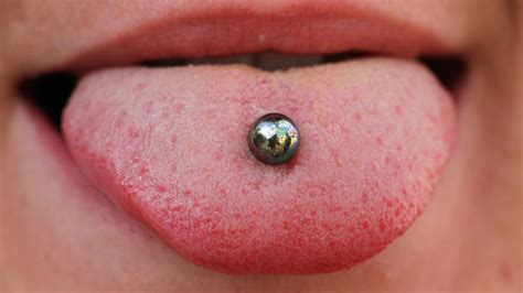 Tongue piercing healing: Day by day