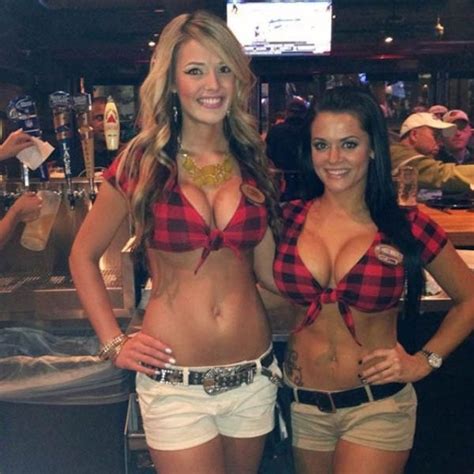 Sexy Waitresses from Twin Peaks Restaurants