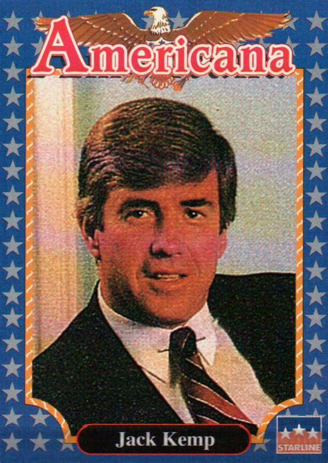 Jack Kemp, Politician --- Historic Americana Trading Card --- NOT ...