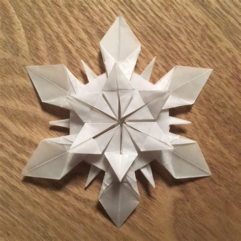 Origami Snowflake Pattern